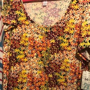 LulaRoe classic T 2x leggings material